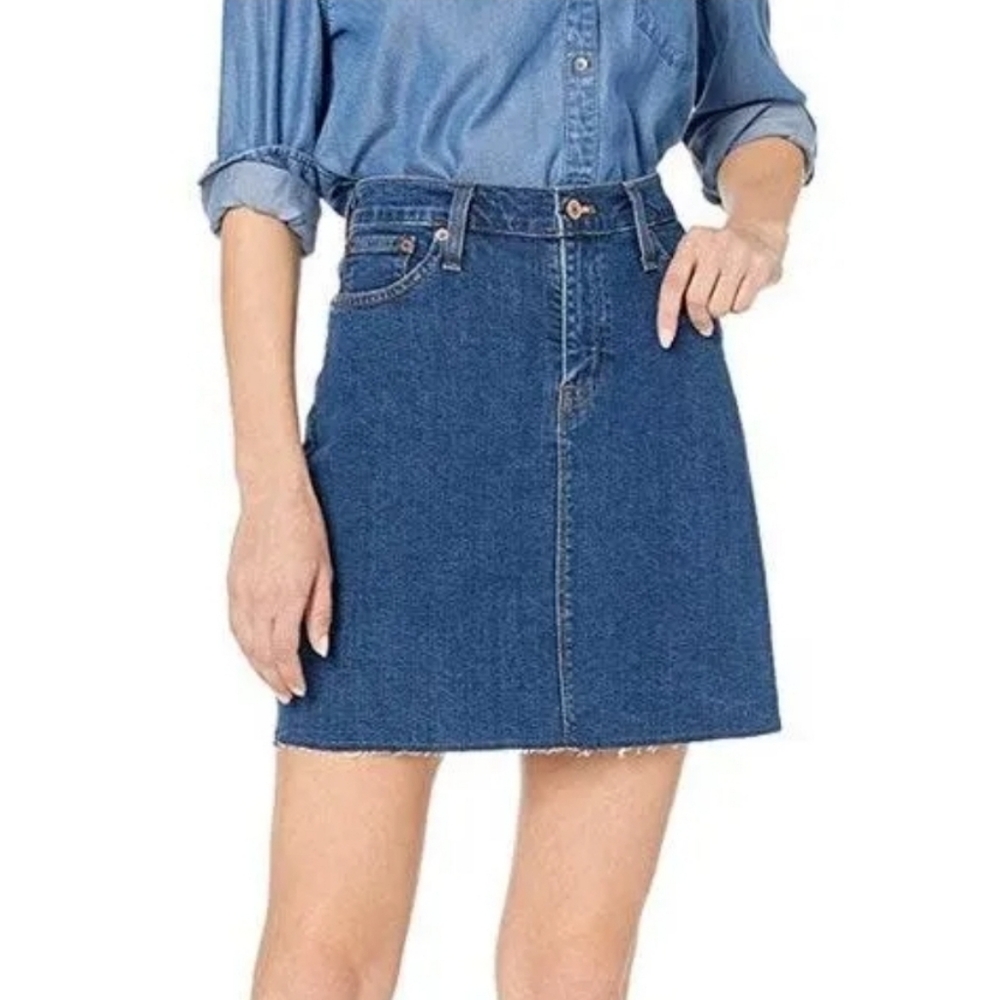 10 J Crew Mercantile Denim Skirt